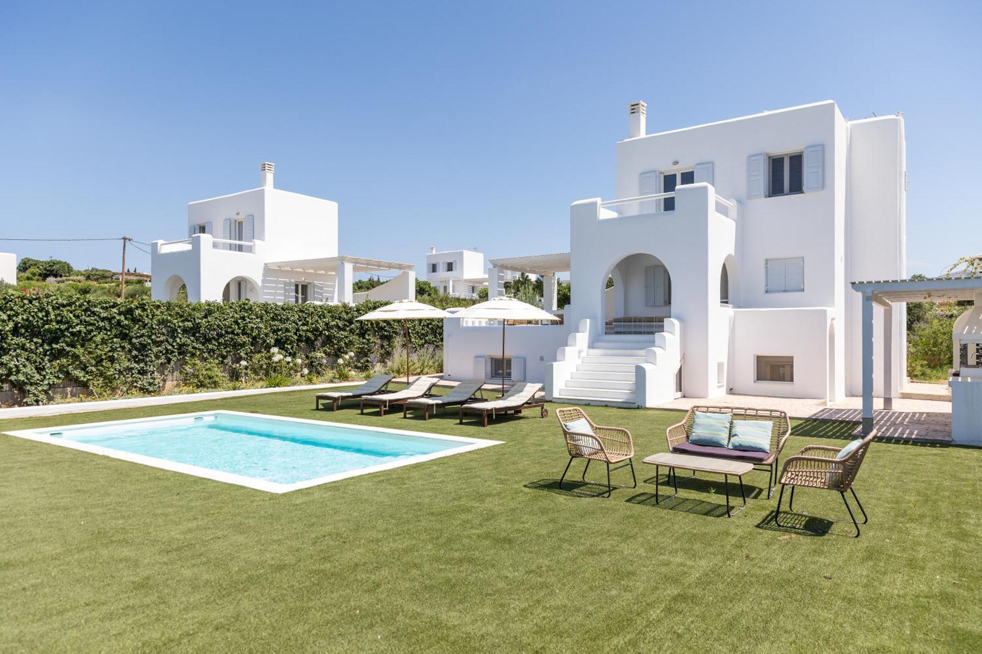 Naxian Resort Aliko Beach Bagian luar foto